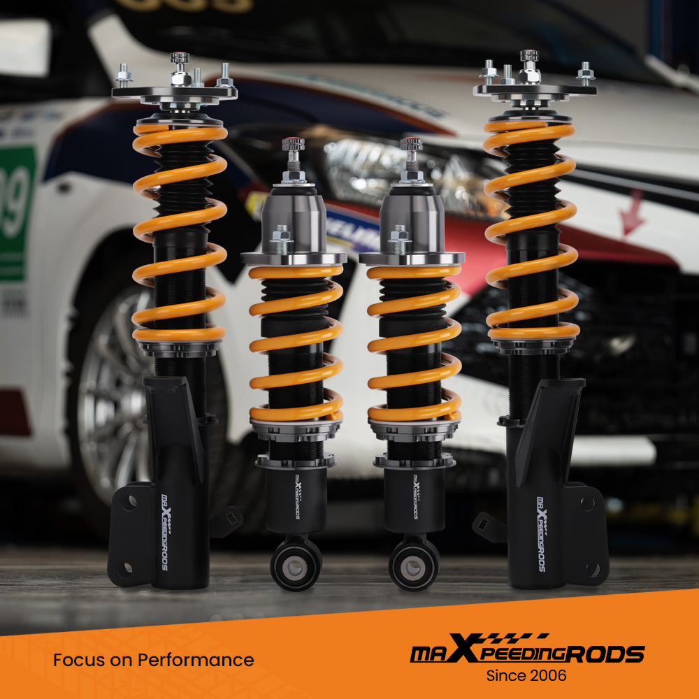 Adjustable Coilovers Kit compatibile per Honda Civic MK7 Coupé EM2 2001 2002 2003 2004 2005 Lowering Kit