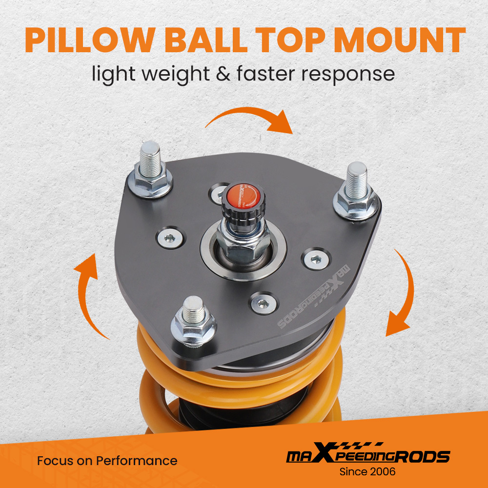 Adjustable Coilovers Kit compatibile per Honda Civic MK7 Coupé EM2 2001 2002 2003 2004 2005 Lowering Kit