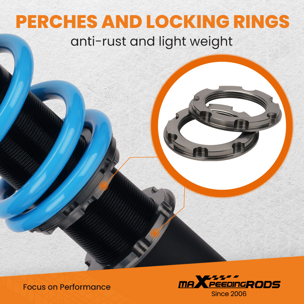 Adjustable DamperHeight Coilovers Suspension compatibile per Honda Civic (EM2) 2001-2005 Lowering Kit