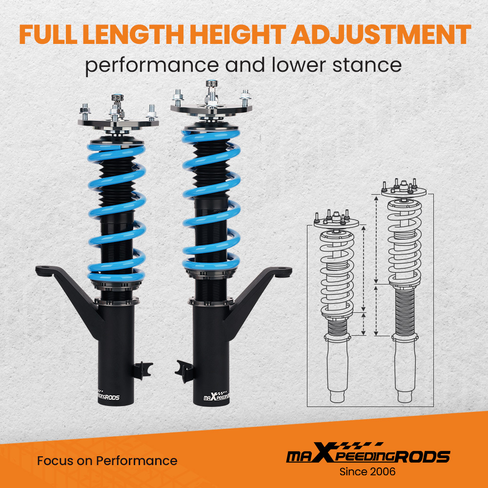 Adjustable DamperHeight Coilovers Suspension compatibile per Honda Civic (EM2) 2001-2005 Lowering Kit