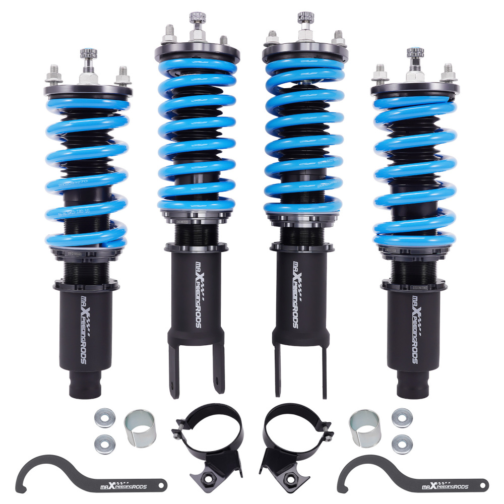 Compatible for Honda Civic 1992-1995 EJ EG EH 1996-2000 EJ EK EM Adj. Damper Coilover Coil Spring Strut lowering kit