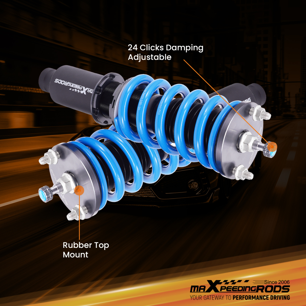 Compatible for Honda Civic 1992-1995 EJ EG EH 1996-2000 EJ EK EM Adj. Damper Coilover Coil Spring Strut lowering kit