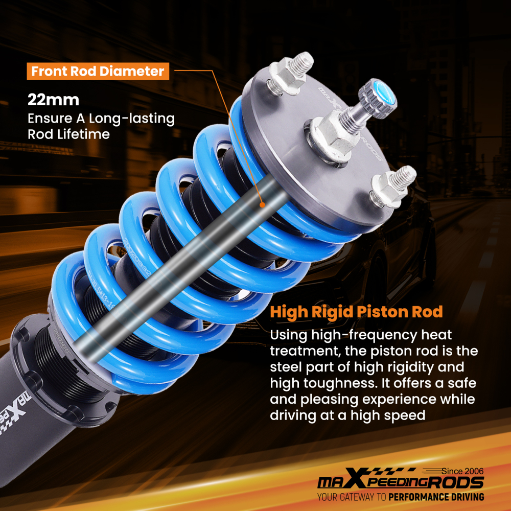 Compatible for Honda Civic 1992-1995 EJ EG EH 1996-2000 EJ EK EM Adj. Damper Coilover Coil Spring Strut lowering kit