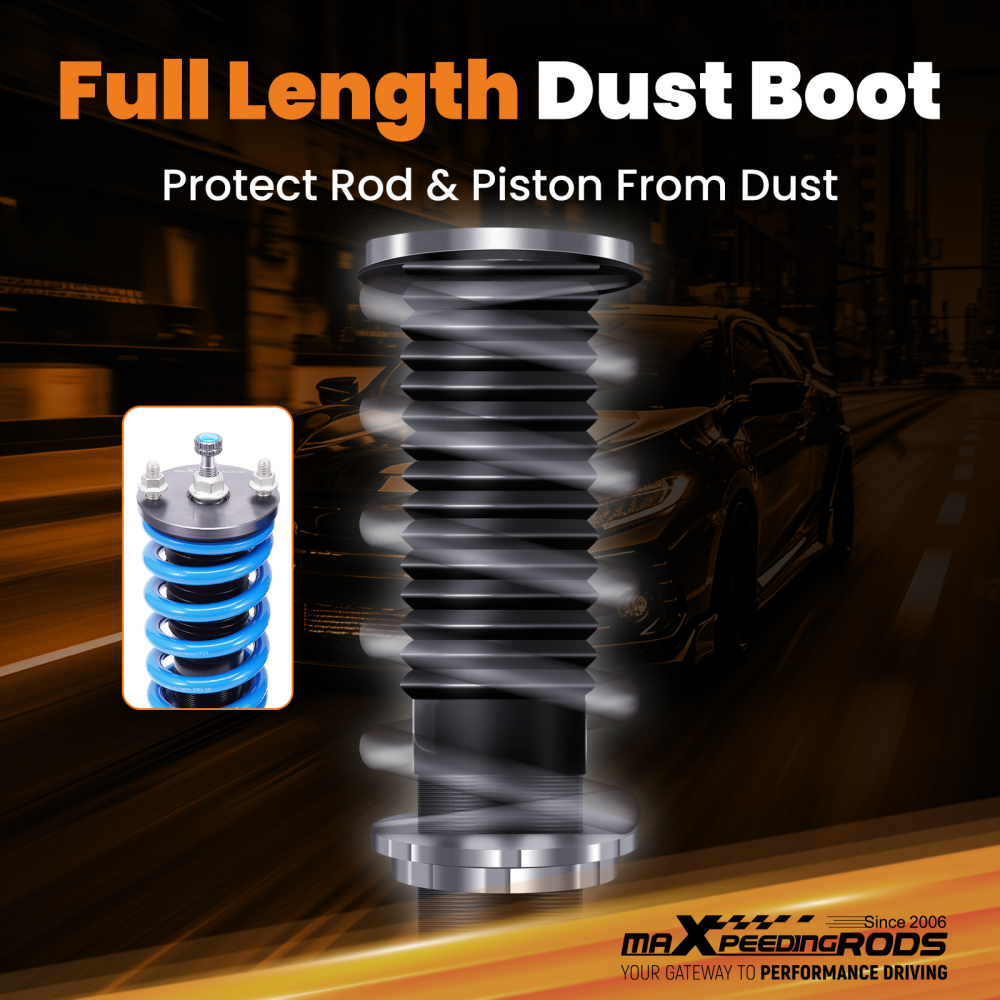 Compatible for Honda Civic 1992-1995 EJ EG EH 1996-2000 EJ EK EM Adj. Damper Coilover Coil Spring Strut lowering kit