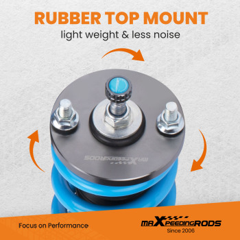 maXpeedingrods Adjustable Damper Coilovers Kit compatible for Honda S2000 AP1/AP2 2000-2009 Lowering Kit