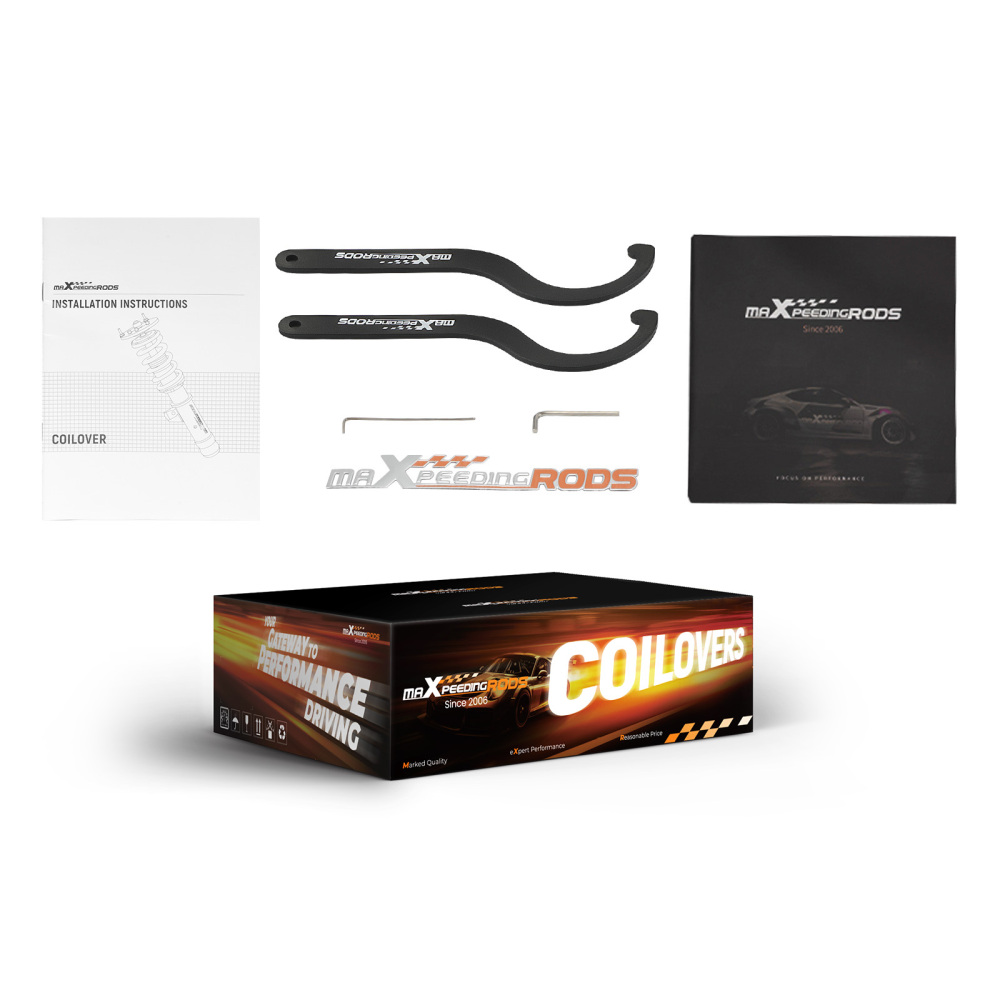 Kit de bobina de suspensión Amortiguadores compatible para Subaru Impreza GE, GV 2008-2014