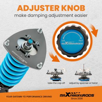 Amortisseurs Combinés Filetés compatible pour Subaru Impreza WRX 2008-2014