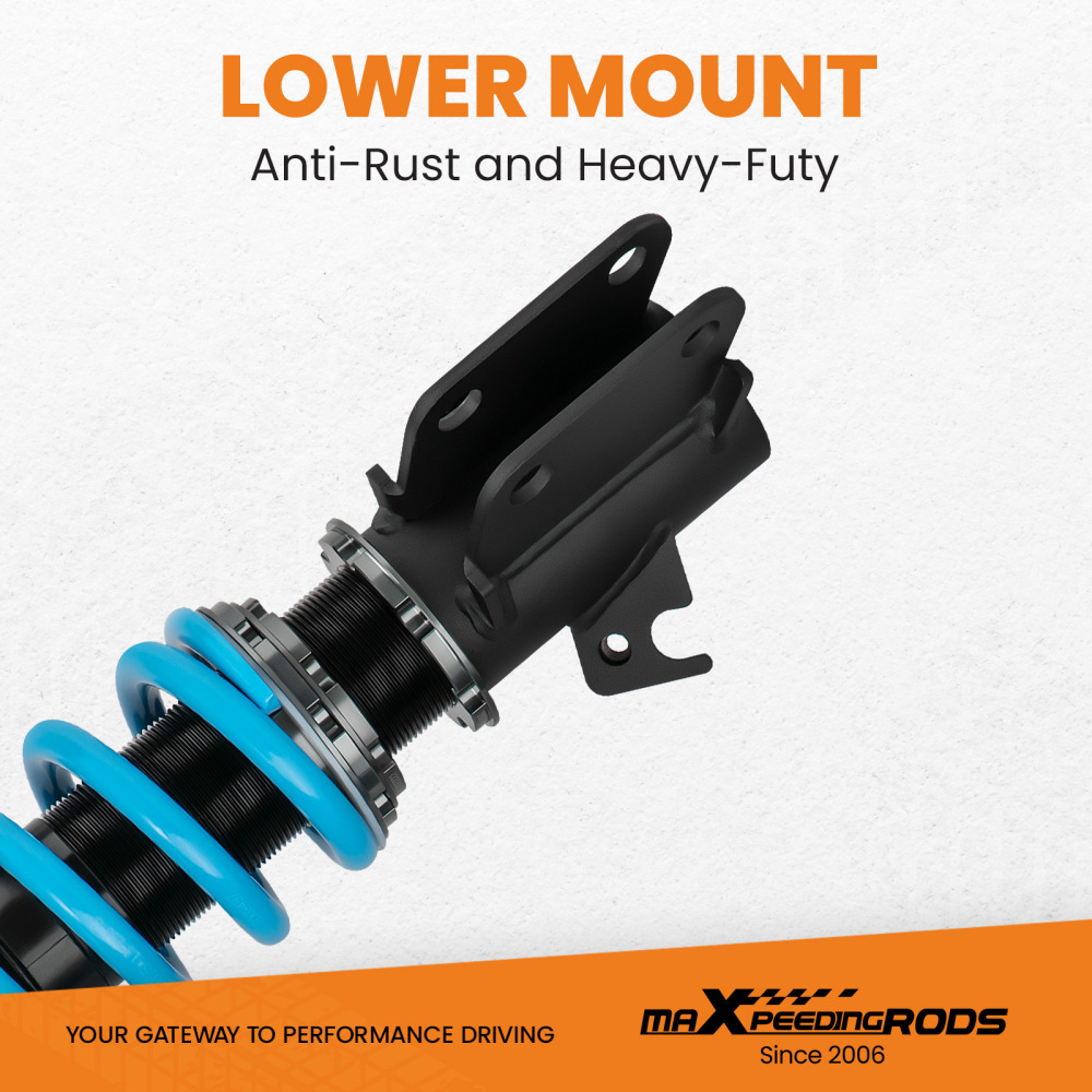 Kit Assetto a Ghiera Ammortizzatori compatibile per Subaru Impreza G3, GH, GR 2008-2014