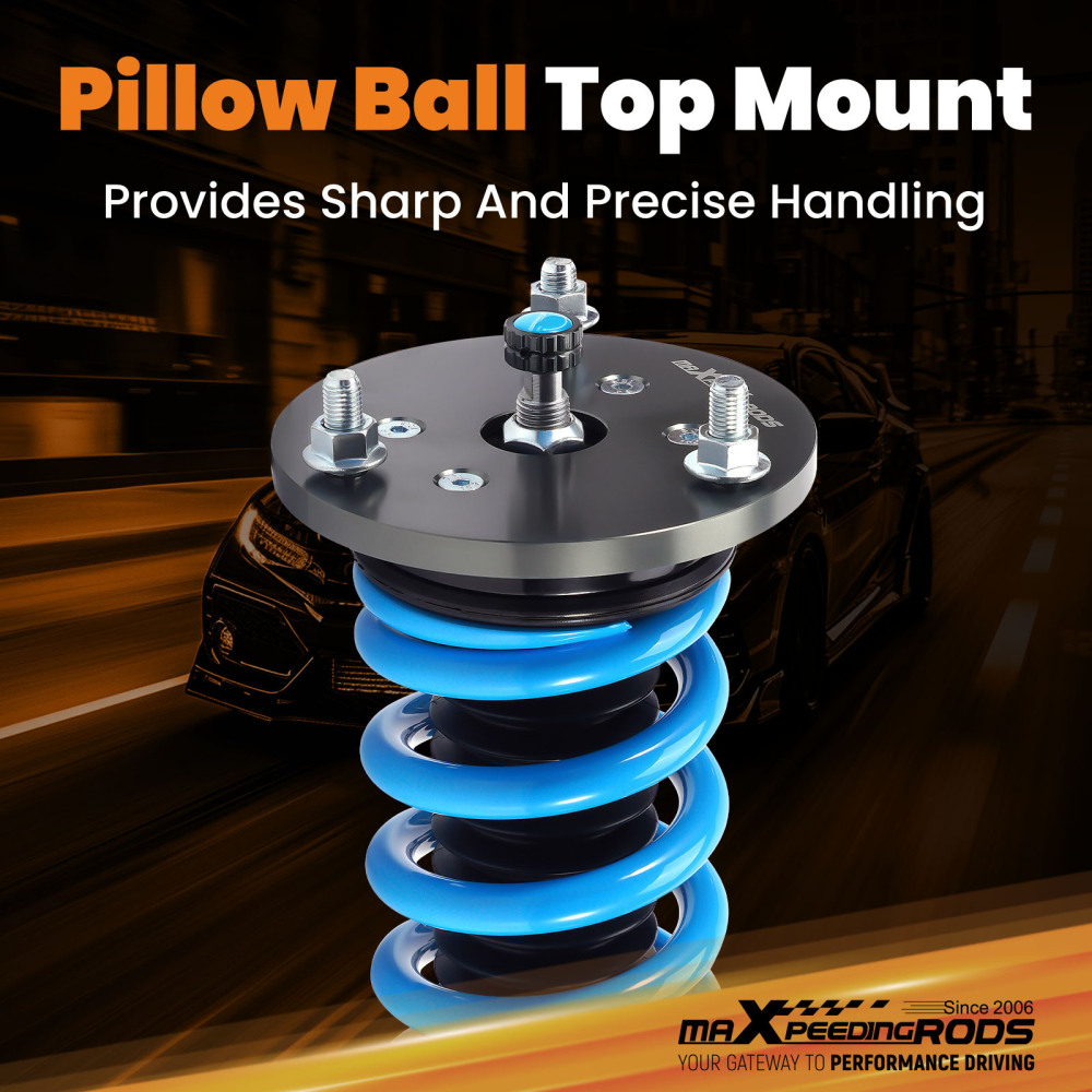 MaXpeedingrods T6 Coilovers Shocks Struts Kit compatible for Lexus IS250 / IS350 AWD 14-16