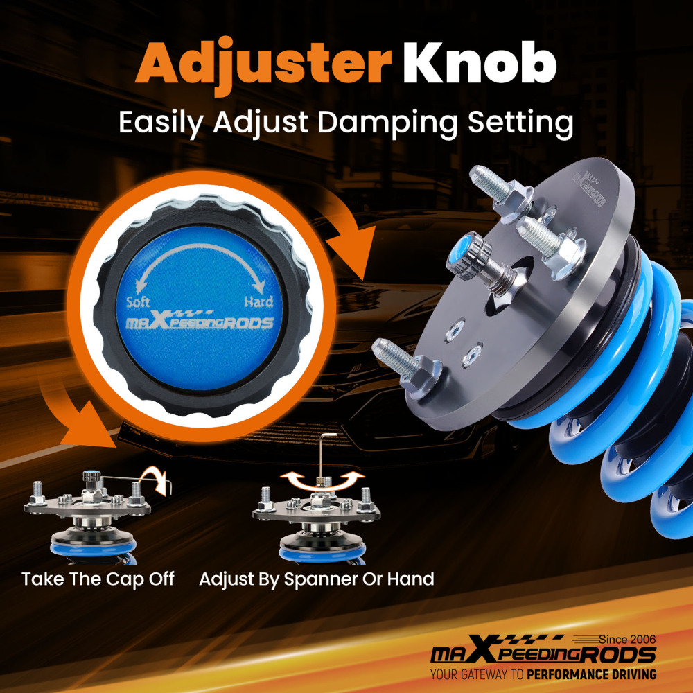 MaXpeedingrods T6 Coilover Suspension Kit For Lexus IS250 IS350 IS200T RWD 14-16 Lowering Kit