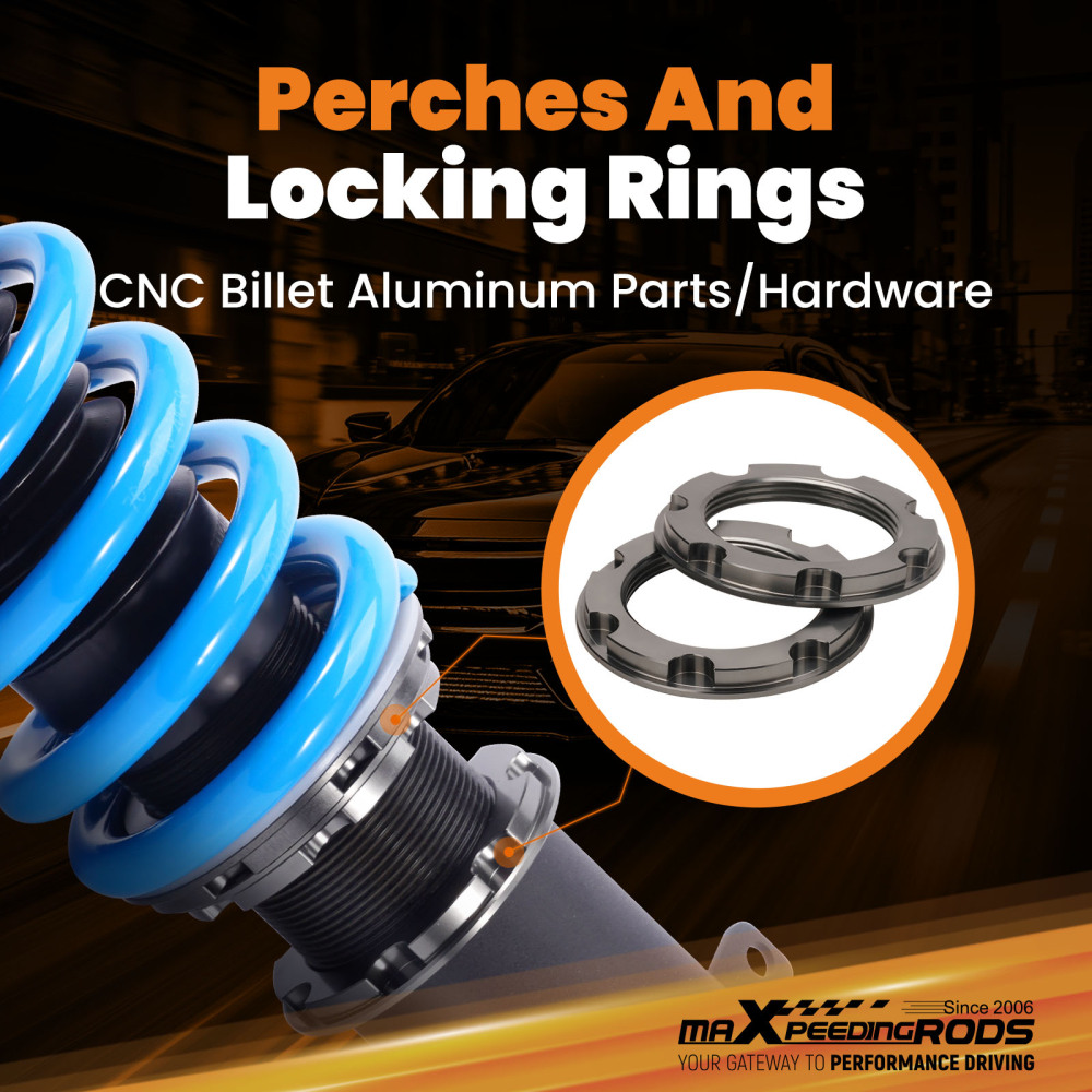 MaXpeedingrods T6 Coilover Suspension Kit For Lexus IS250 IS350 IS200T RWD 14-16 Lowering Kit