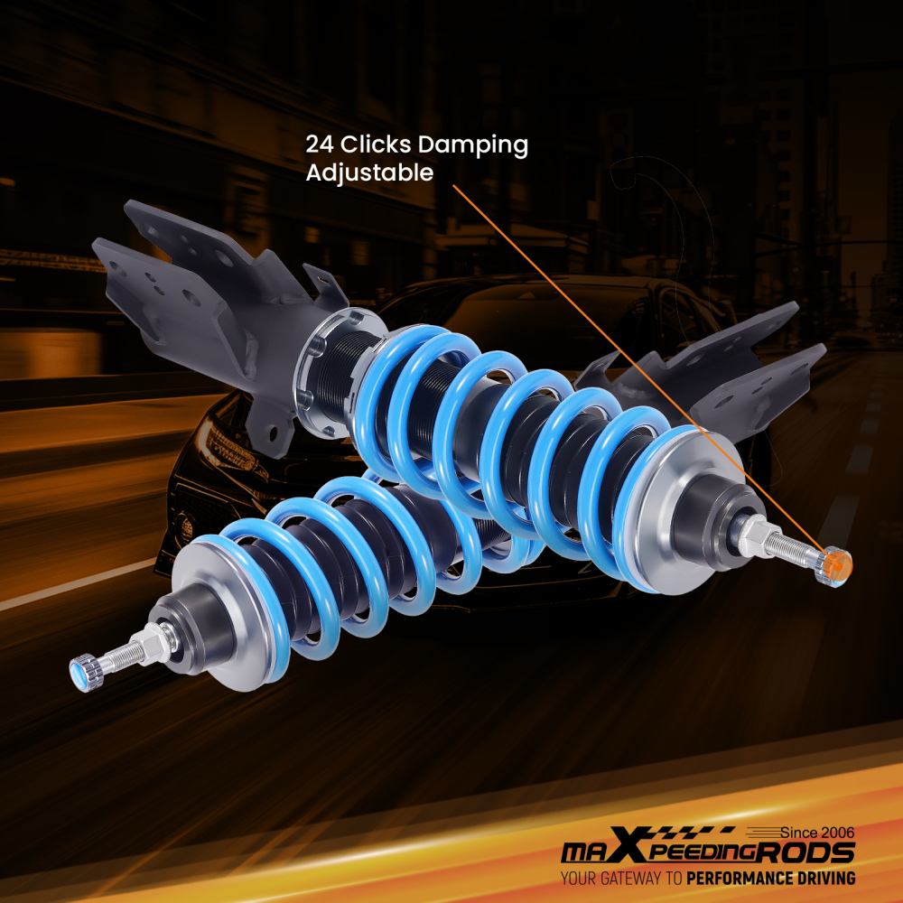 T6 Series Coilover 24 Ways Damper Adjustable compatible for HONDA JAZZ GD1 GD3 2002-2008