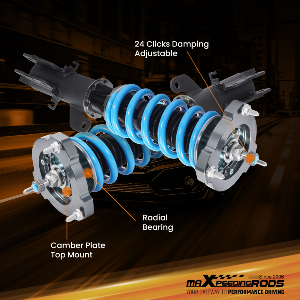 MaXpeedingrods T6 COILOVERS Lowering Kit compatible for Nissan Juke (F15) 2011-2017