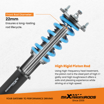 Racing Coilovers Shocks Absorbers Kit 24-way compatible for LEXUS LS400 XF10 1990-1994 lowering kit