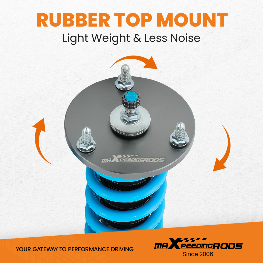 Height and Damper Adjustable Coilovers Compatible for Lexus LS400 XF10 1990-1994 T6 Advanced Series Coilover  Lowering Kit