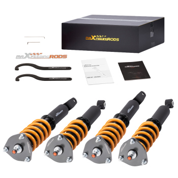 Compatible for Lexus LS460 2007-2016 RWD MaXpeedingrods Coilovers 24 Way Adjustable Struts Lowering Kit