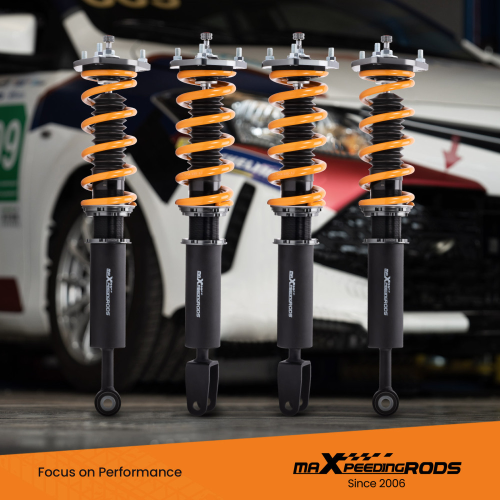 Compatible for Lexus LS460 2007-2016 RWD MaXpeedingrods Coilovers 24 Way Adjustable Struts Lowering Kit