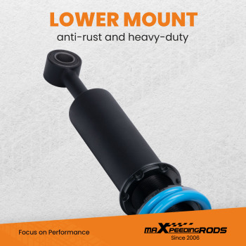 MaXpeedingrods Coilover Damper Suspension Shock+Spring compatible for Lexus LS460 07-16 RWD lowering kit
