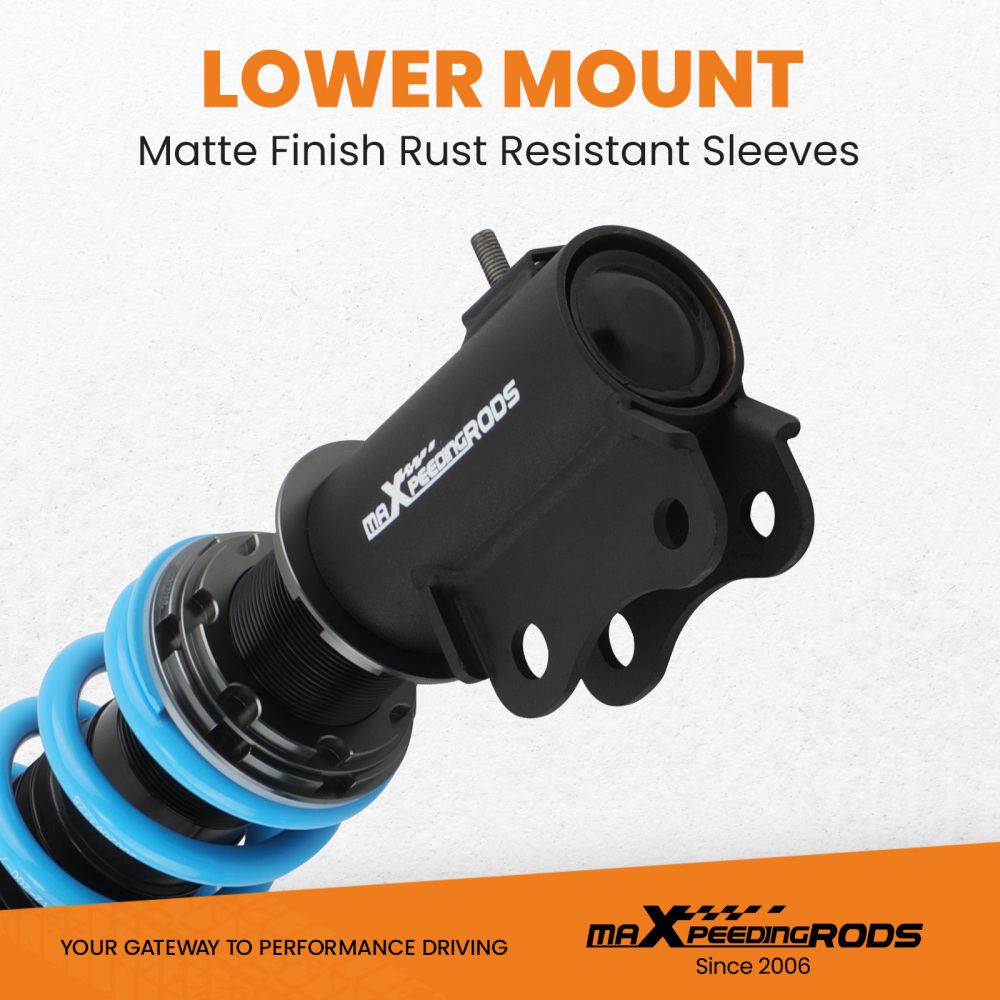 24 Level Damper Coilovers Lowering Kit compatible for Mitsubishi Lancer CS6A CS7A compatible for FWD 02-06