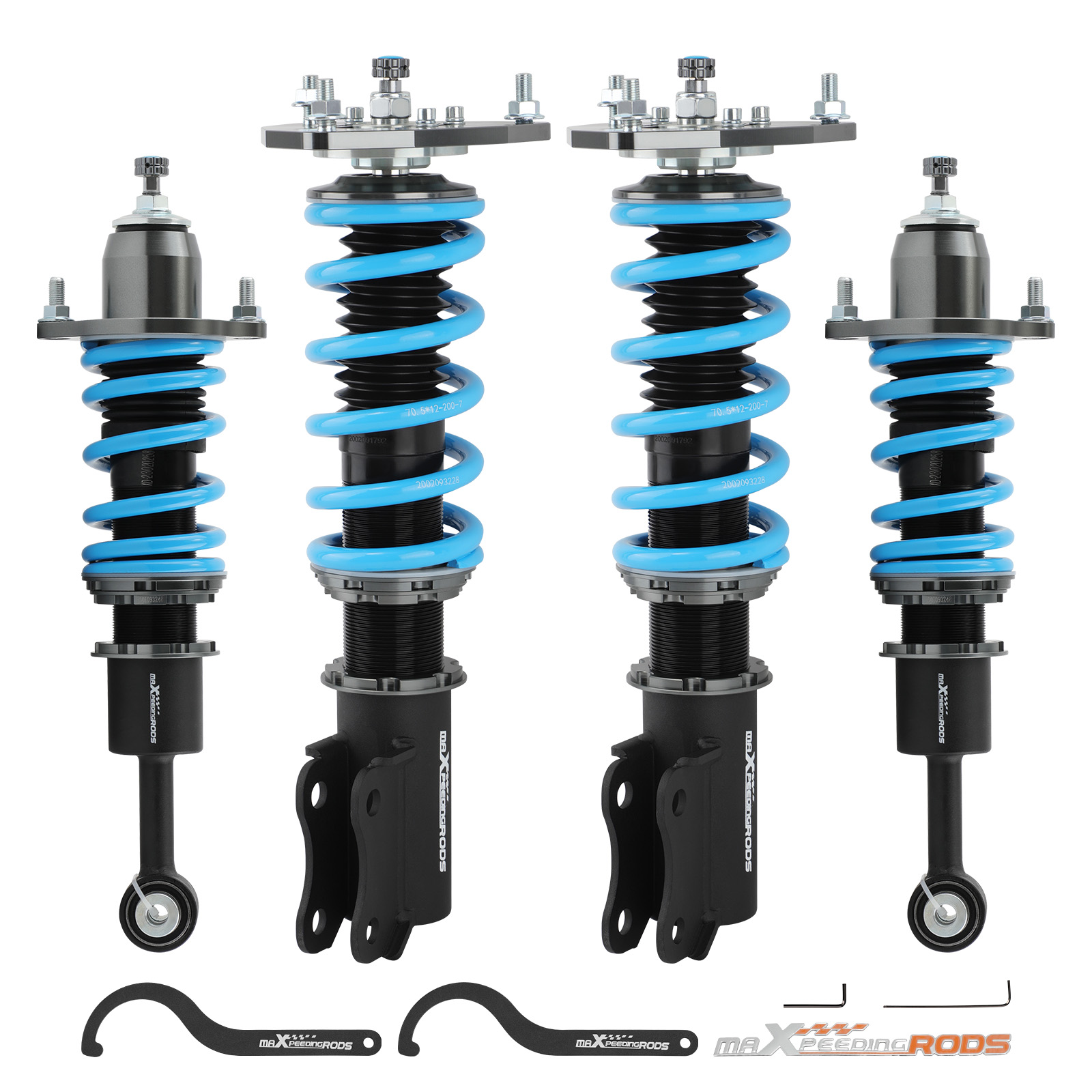 Maxpeedingrod COT6 Coilovers Lowering Coils compatible for