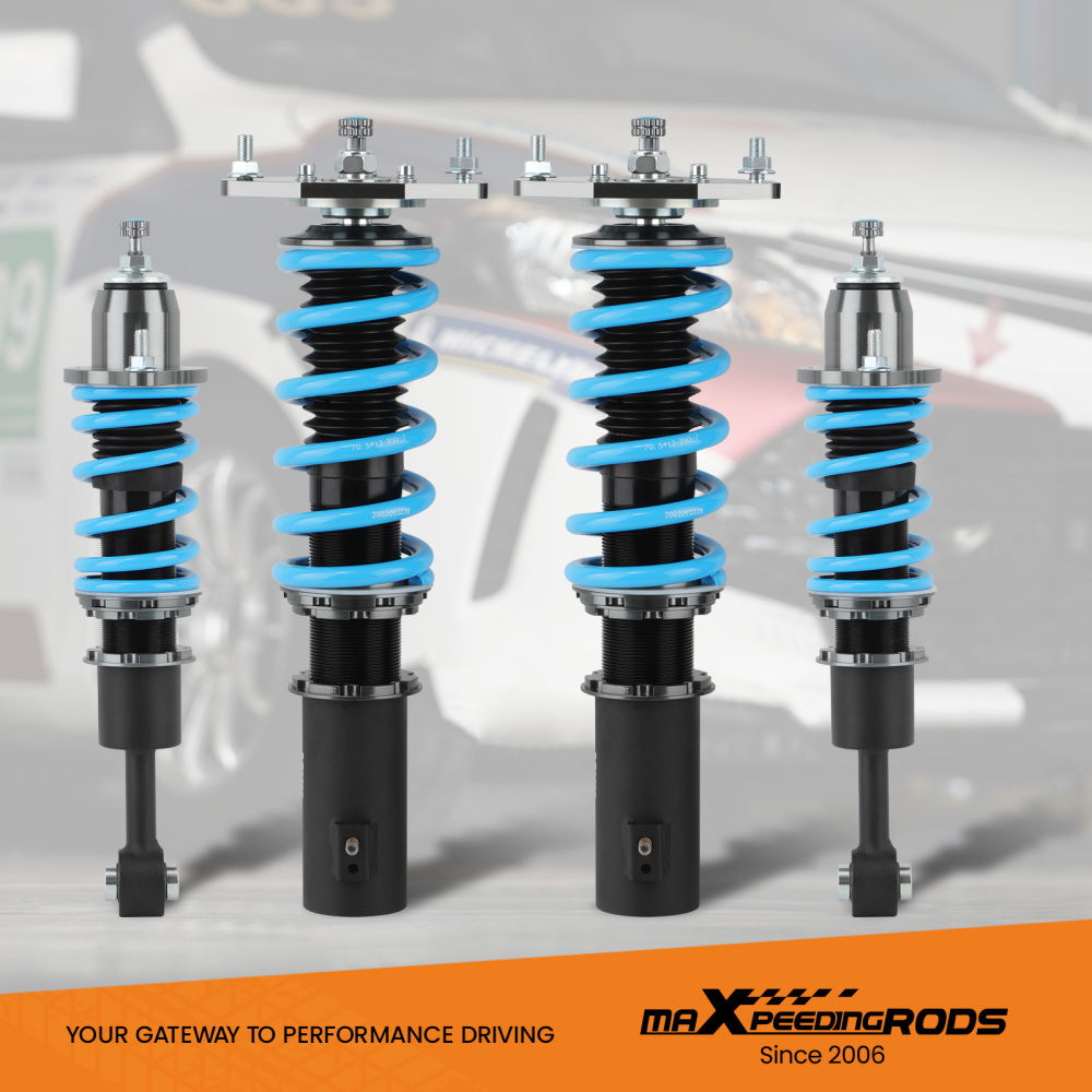 MaXpeedingrods COT6 Coilovers Suspension compatible for Mitsubishi Lancer 2002 03 04 05 06 lowering kit