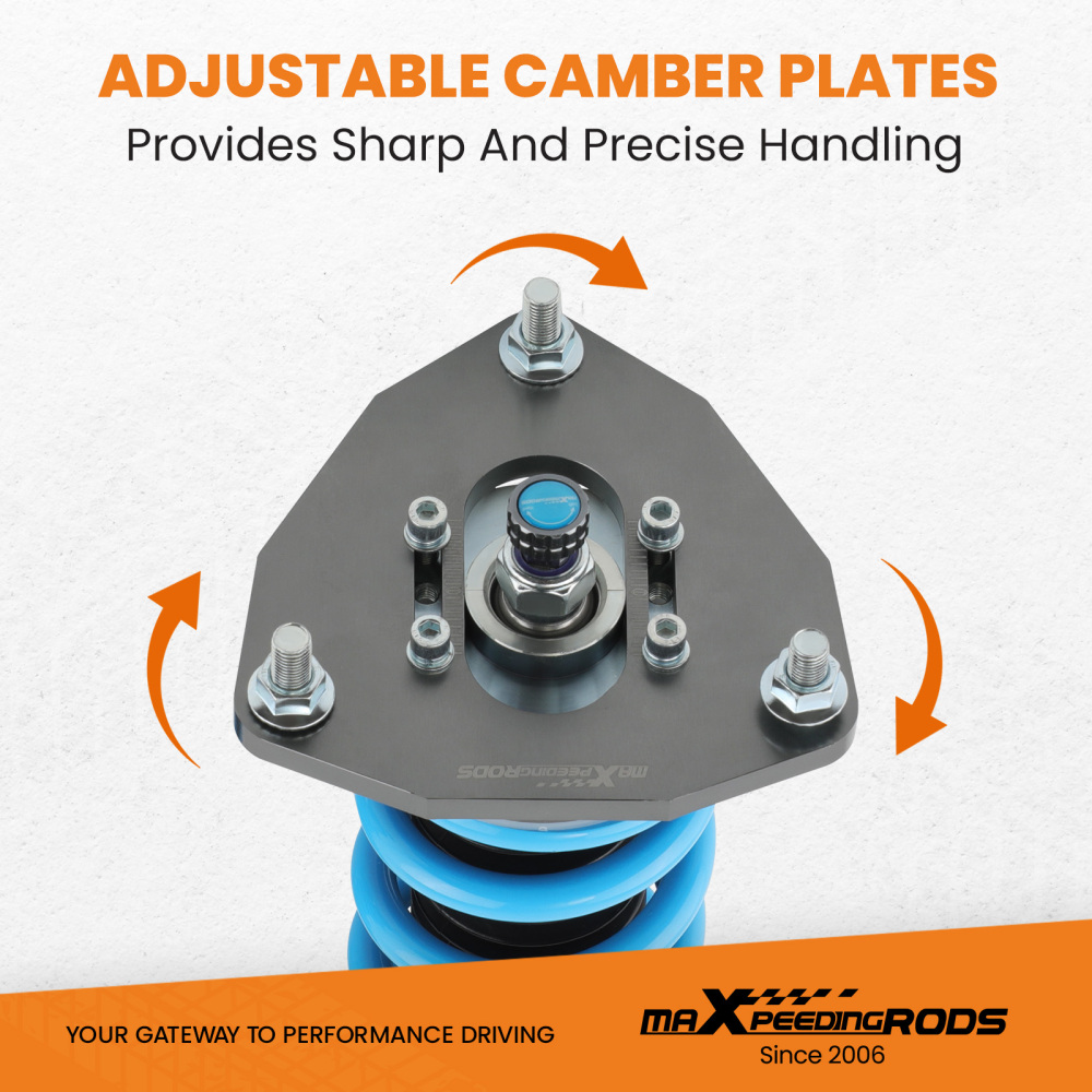 MaXpeedingrods COT6 Coilovers Suspension compatible for Mitsubishi Lancer 2002 03 04 05 06 lowering kit