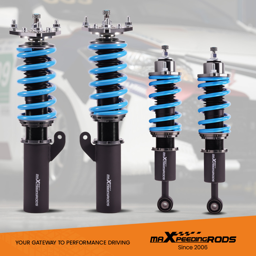 24 ways dampening adjustable Coilovers Suspension Kit Compatible for Mitsubishi Lancer and Ralliart (CY2A/CZ4A) 2008-2016 Lowering Kit