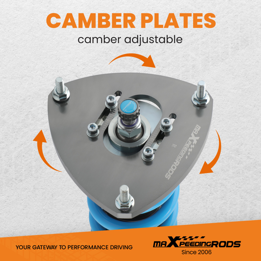 Maxpeedingrods COT6 Coilovers Shock Suspension compatible for Subaru Legacy 2005-2009 BL BP