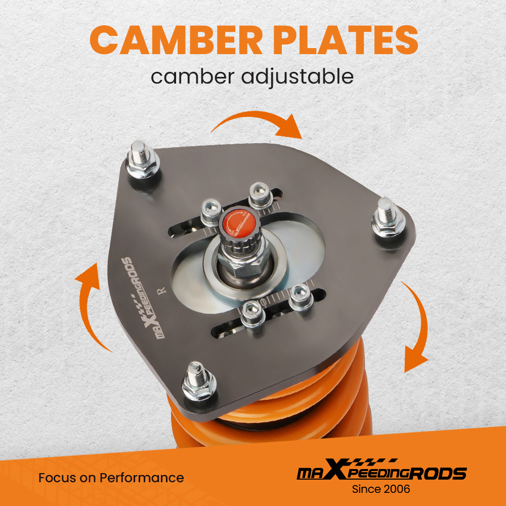 MaXpeedingrods T6 Coilovers Strut Lowering Kit compatible for Subaru Legacy 2000-2004 Sedan