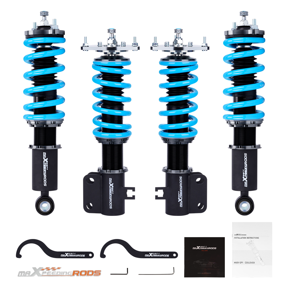 MaXpeedingrods 24 Way Coilovers Kit compatible for Subaru Legacy GT Sedan 4-Door 1998-2004 lowering kit