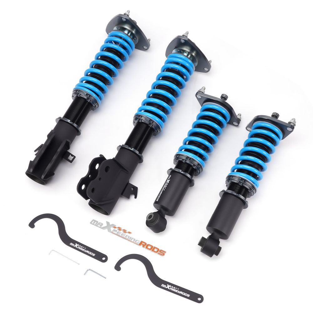 24 Level Damper Coilovers Shocks Springs Kit compatible for Subaru Legacy (BM) 2010-2014