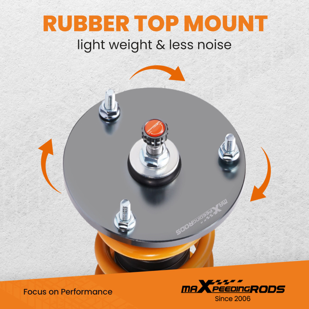 Amortisseur Reglable combinés filetés compatible pour Lexus SC300 SC400 1992-2000 Combinés Filetéskit d'abaissement