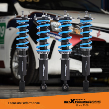 maXpeedingrods 24-Way Adjustable Coilover compatible for Toyota Supra JZA80 JZZ30 1993-2002 Lowering Kit