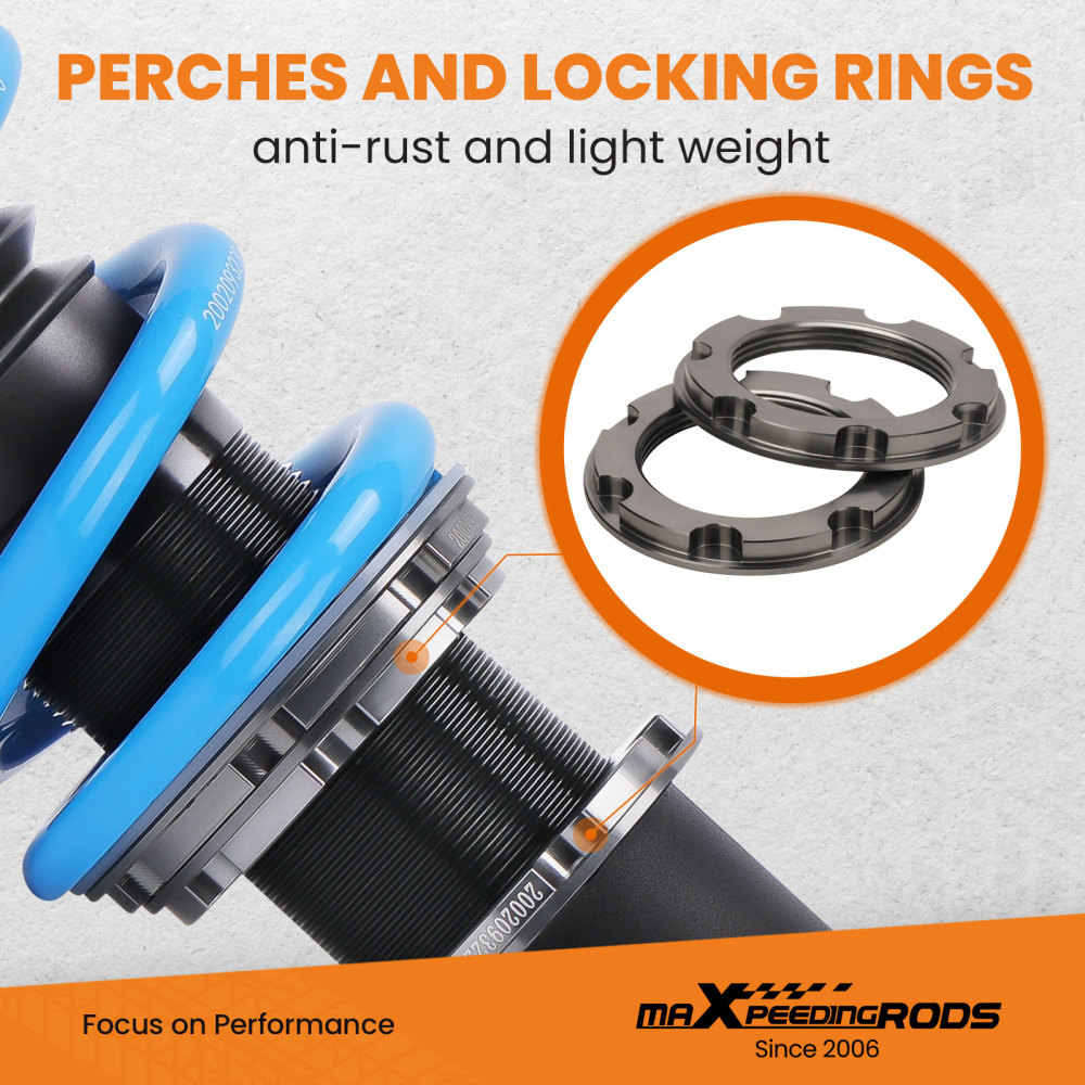 MaXpeedingrods 24 Way Damping Coilovers Kit compatible for Toyota Supra 93-02 Shocks Struts lowering kit