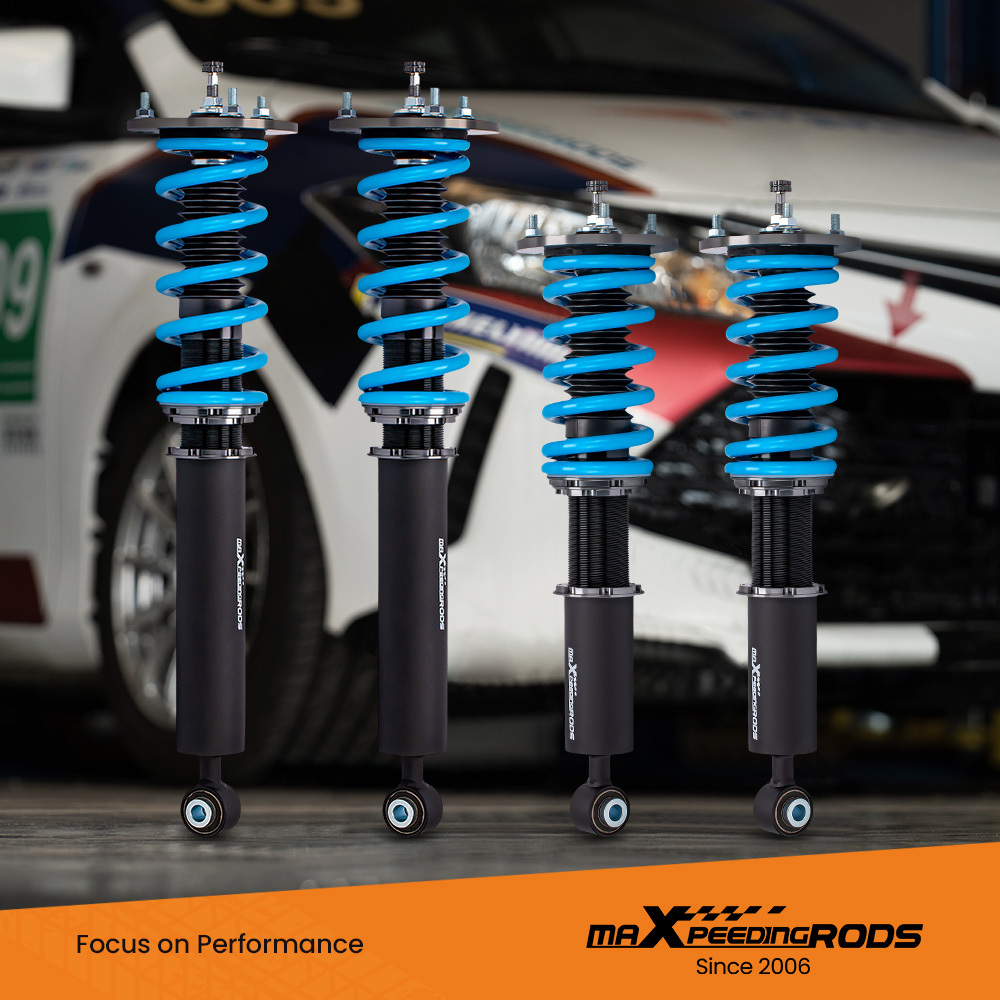 MaXpeedingrods Adjustable Coilovers Lowering Coils compatible for Lexus LS400 XF10 1990-94