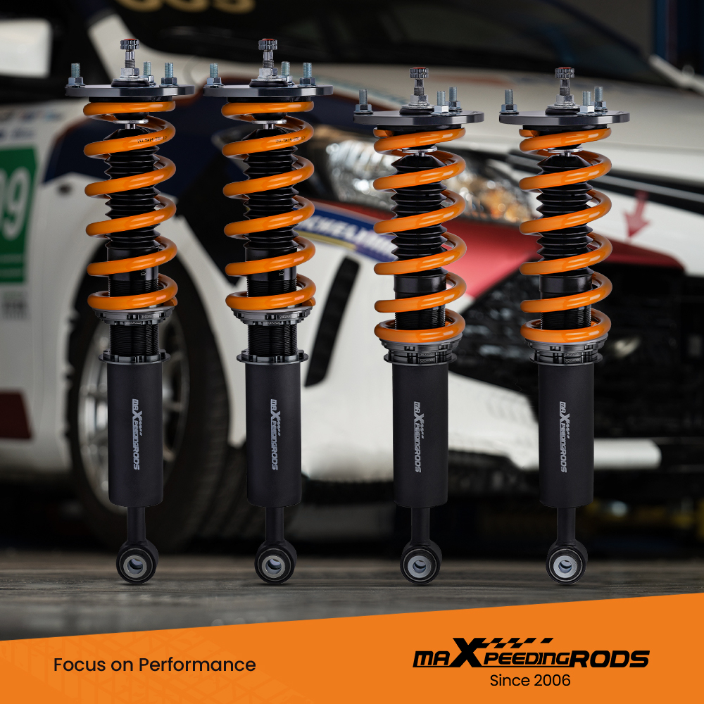 maXpeedingrods COT6 24 Levels Adjustable Coilovers compatible for Lexus LS430 01-06 UCF30 lowering kit