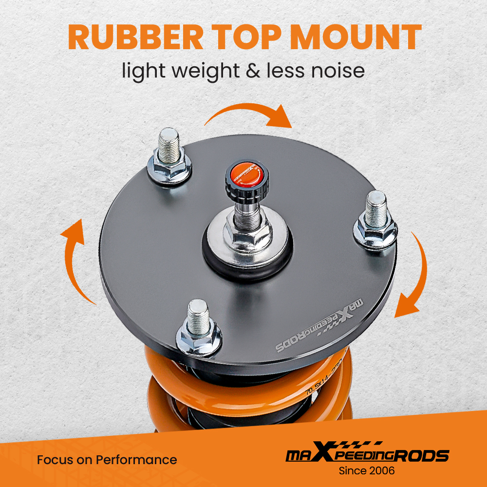 maXpeedingrods COT6 24 Levels Adjustable Coilovers compatible for Lexus LS430 01-06 UCF30 lowering kit