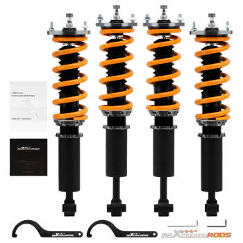 Upgrade Coilover Adjustable Kit compatible for Lexus IS200 IS300 XE10 GXE10 JCE10 1998–2005 Lowering Kit