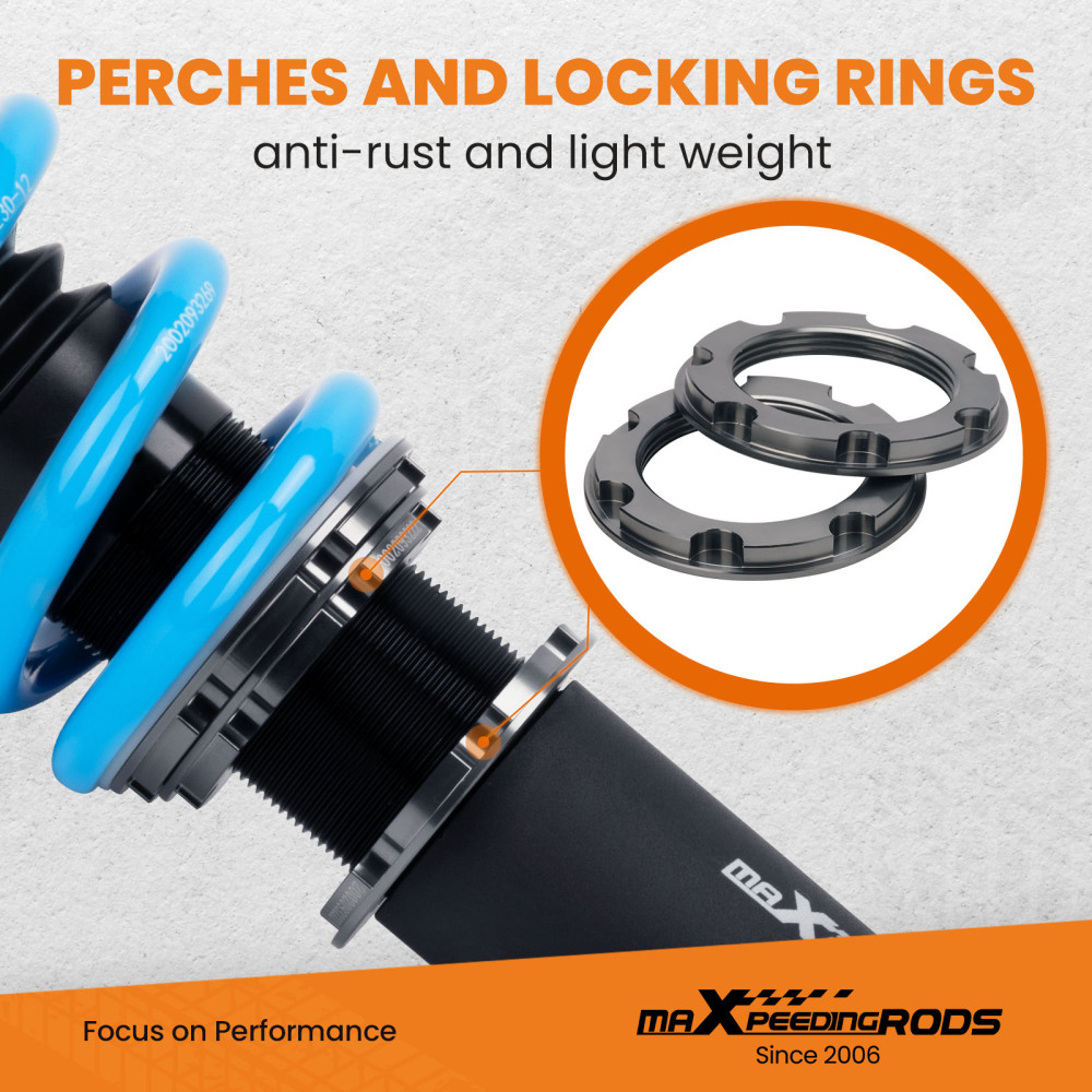 24 Ways Adjustable Coilover Coilovers compatible for Lexus IS300 JCE10 IS200 GXE10 Sedan