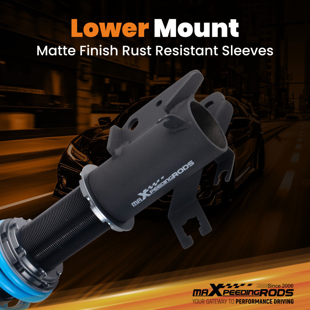 24 Level Adjustable Coilovers Lowering Suspension compatible for Nissan Maxima A33 00-03