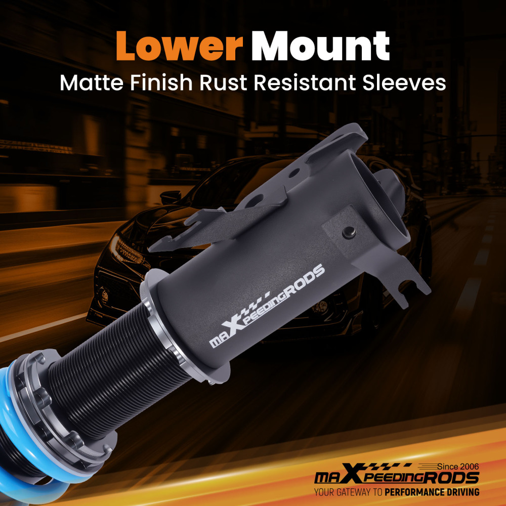 MaXpeedingrods Coilover 24 Ways Damper Struts compatible for Nissan Maxima A32 1995-1999