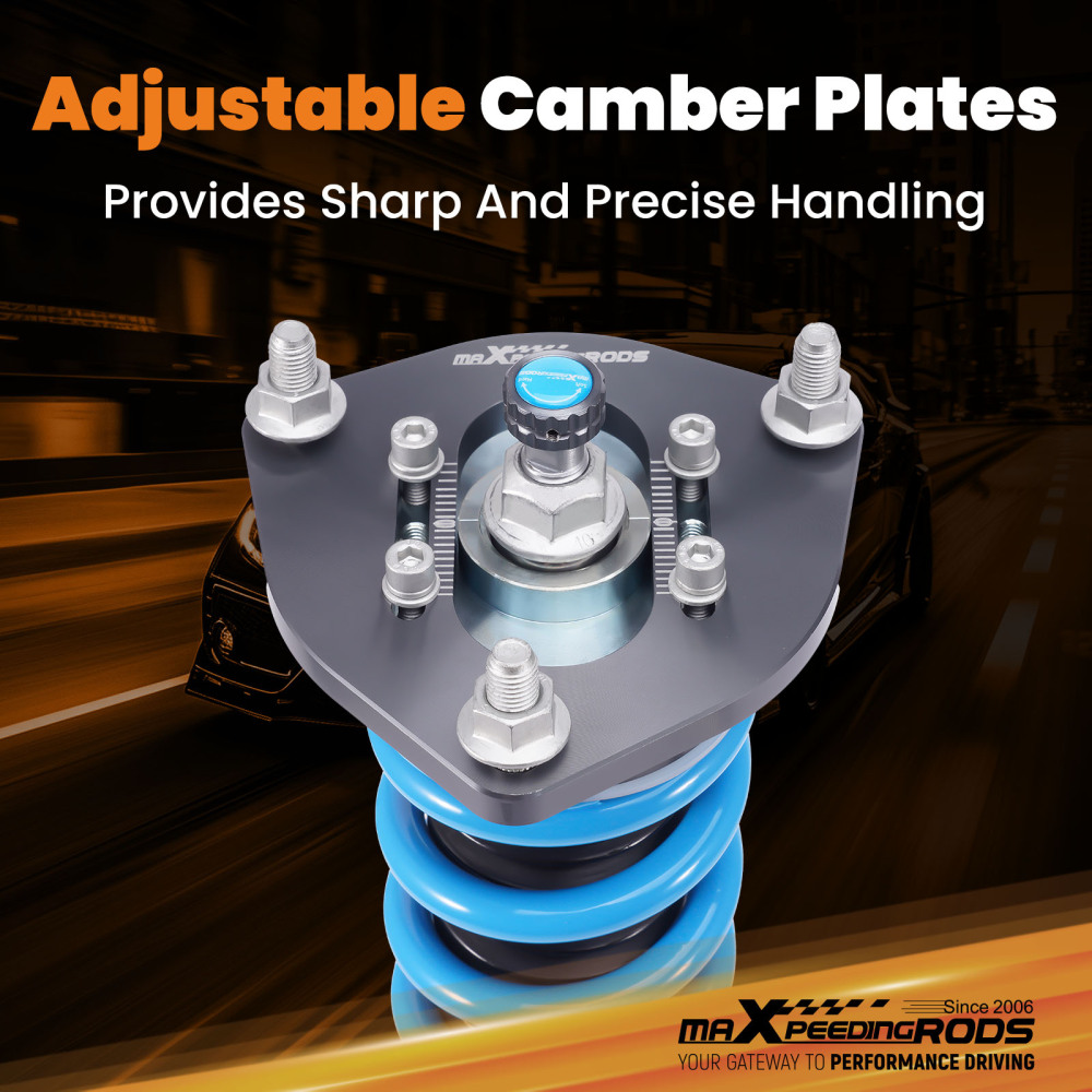 MaXpeedingrods Coilover 24 Ways Damper Struts compatible for Nissan Maxima A32 1995-1999