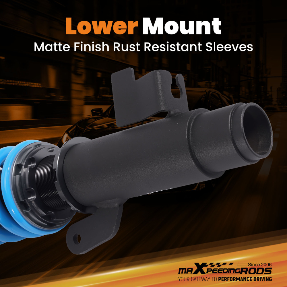 Coilover Lowering Kit compatible for Mazda 3 BK 04-09 24 Levels Rebound Damping Adjustable