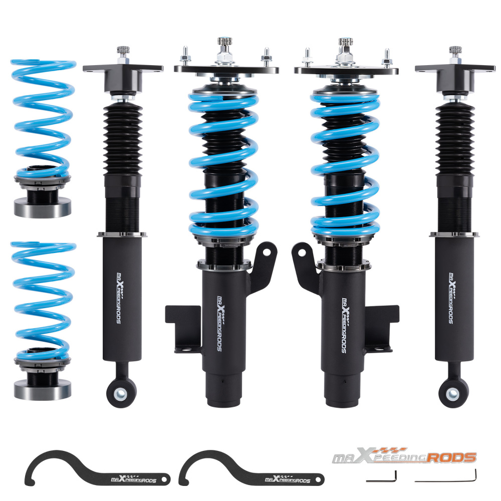 MaXpeedingrods Coilovers compatible for Mazda 3 2004-2013 Adjustable Height Shock Struts Lowering Kit