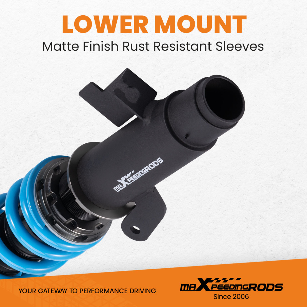 MaXpeedingrods Coilovers compatible for Mazda 3 2004-2013 Adjustable Height Shock Struts Lowering Kit