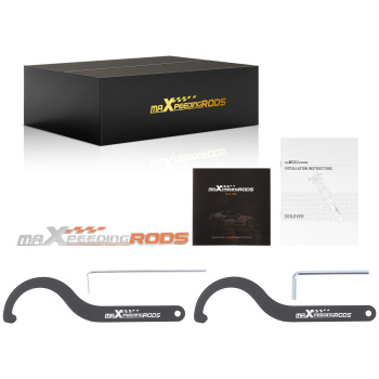 MaXpeedingrods T6 Coilovers 24 Way Damper Struts Kit compatible for Mazda 3 2019-2022 (BP)