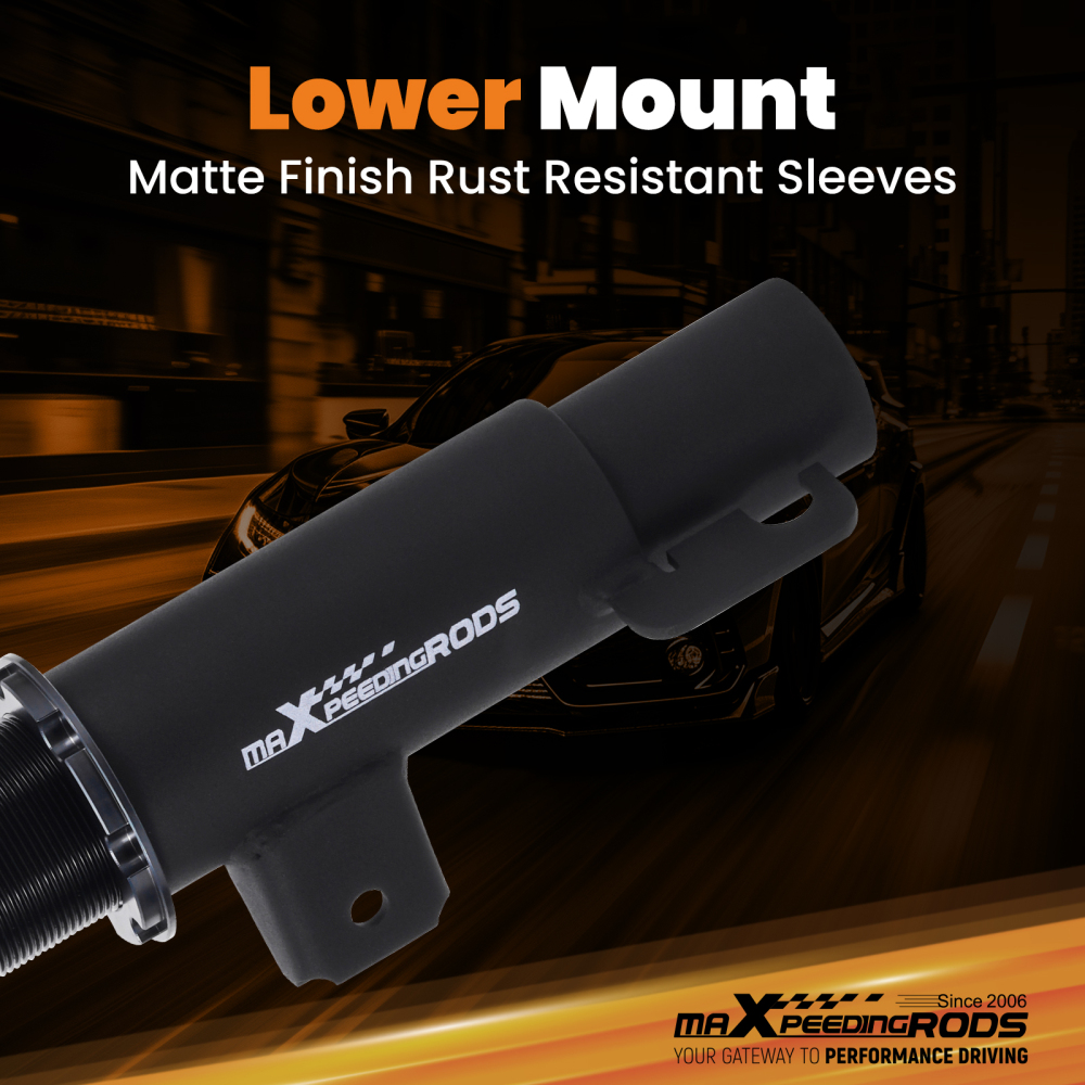 MaXpeedingrods T6 Coilovers 24 Way Damper Struts Kit compatible for Mazda 3 2019-2022 (BP)