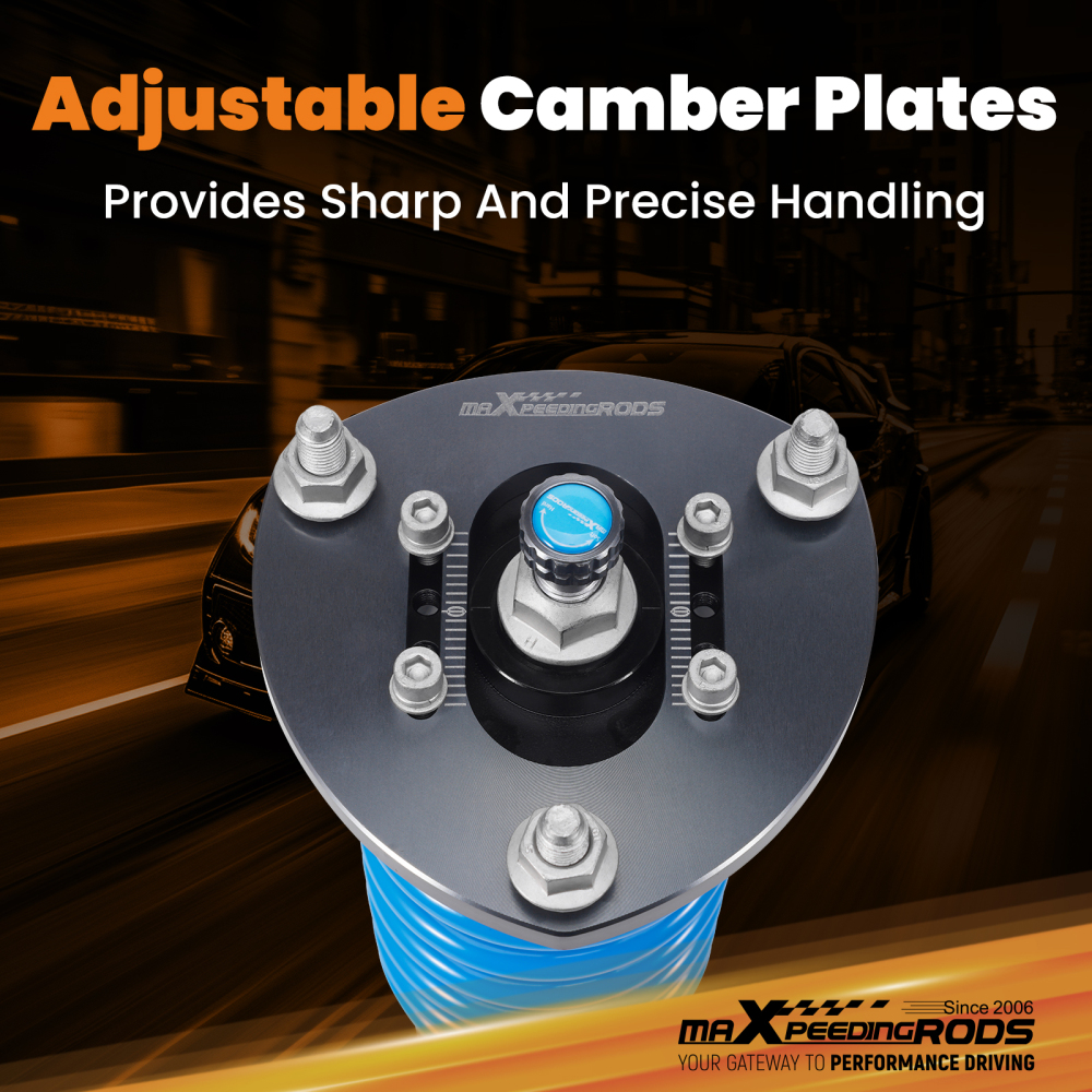 MaXpeedingrods T6 Coilovers 24 Way Damper Struts Kit compatible for Mazda 3 2019-2022 (BP)