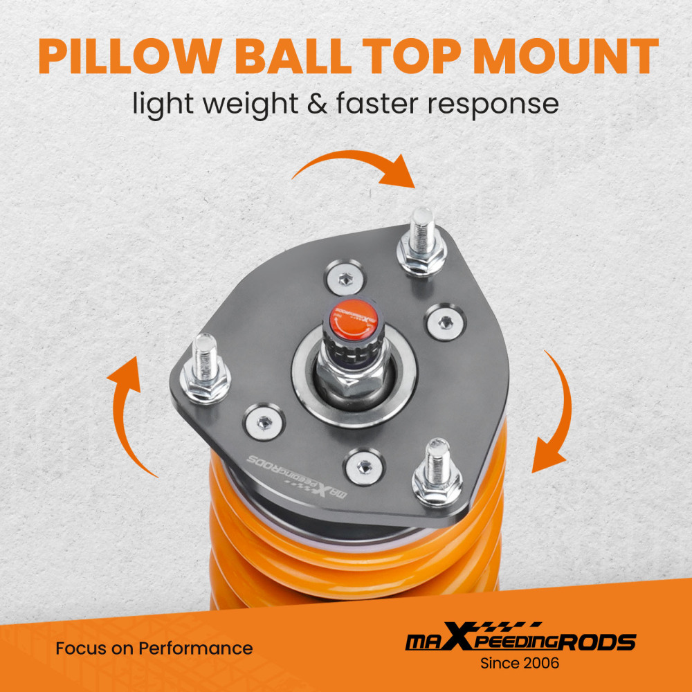 MaXpeedingrods COT6 24-Way Damper Adjustable Coilovers compatible for MAZDA 6 2003-2006 lowering kit