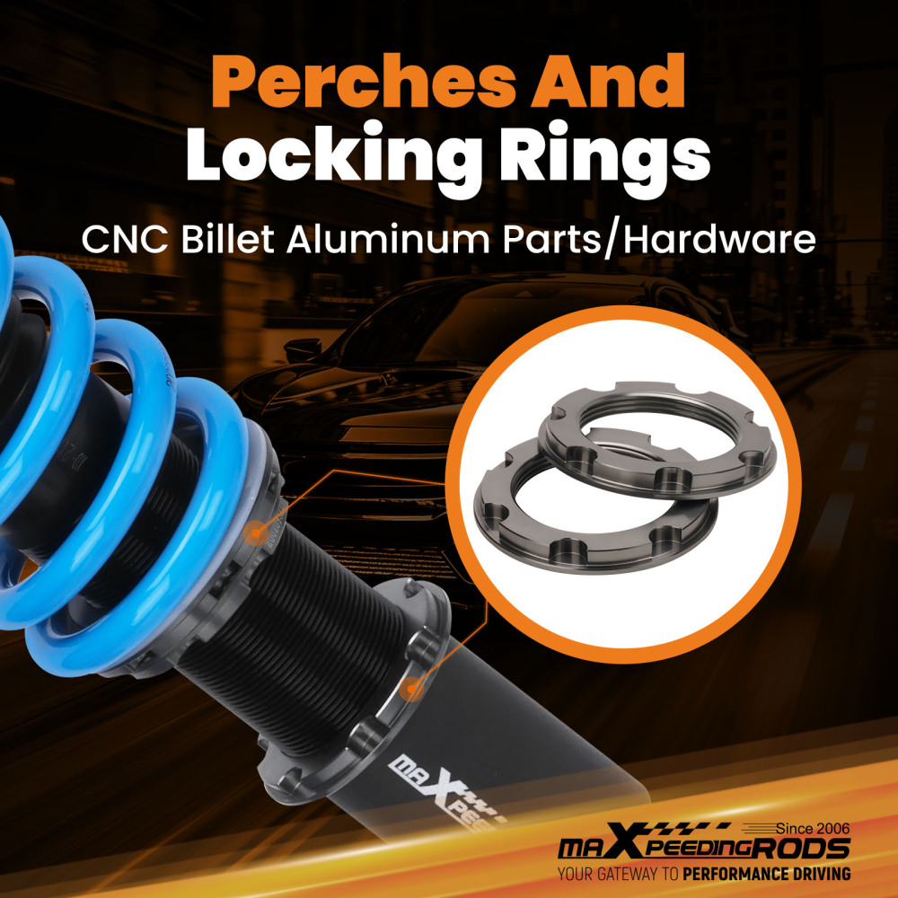 MaXpeedingrods COT6 Lowering Kit Adjustable Coilovers compatible for MAZDA 6 2003-2006